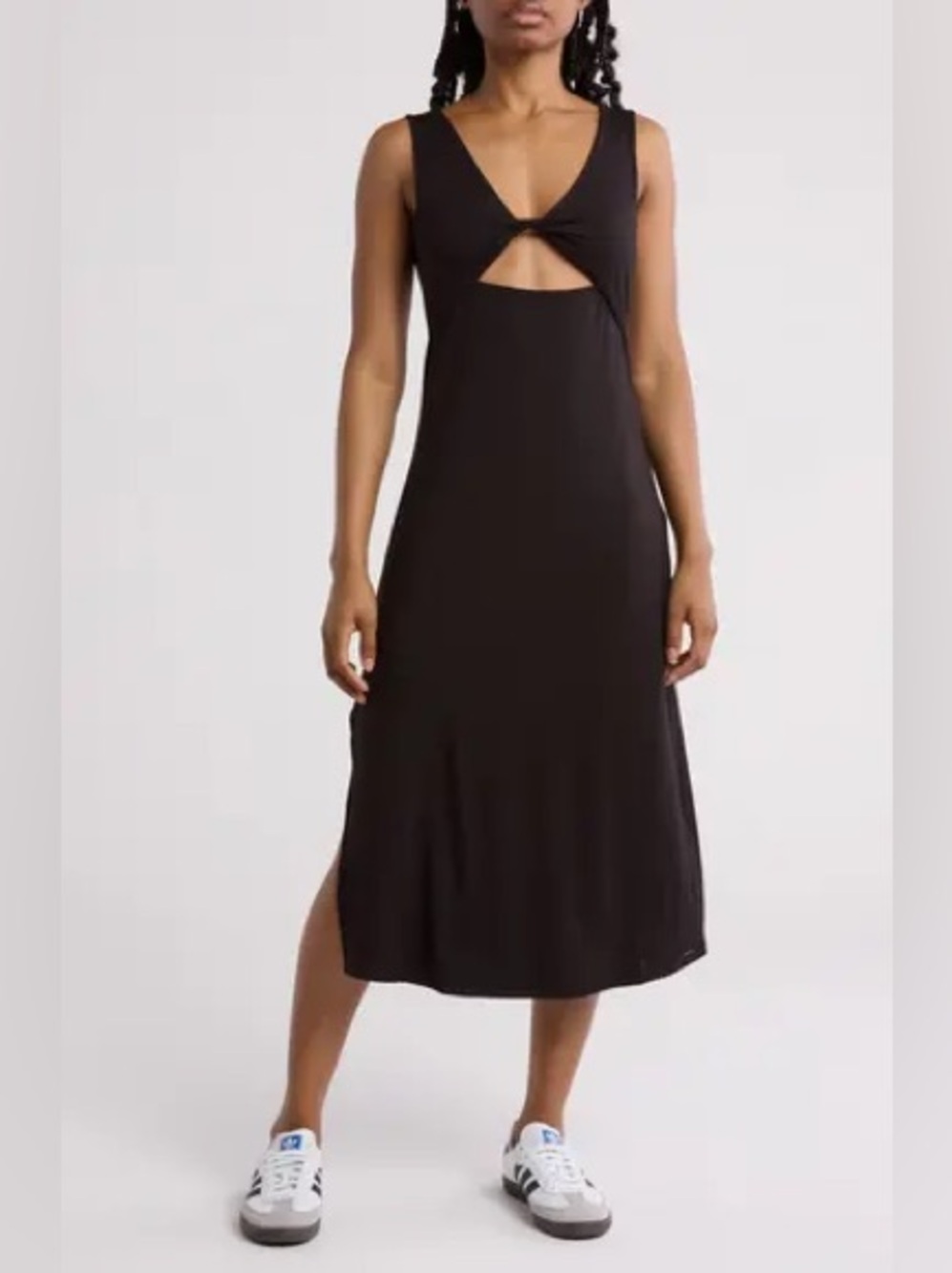 Volcom Black Sleeveless Maxi Dress